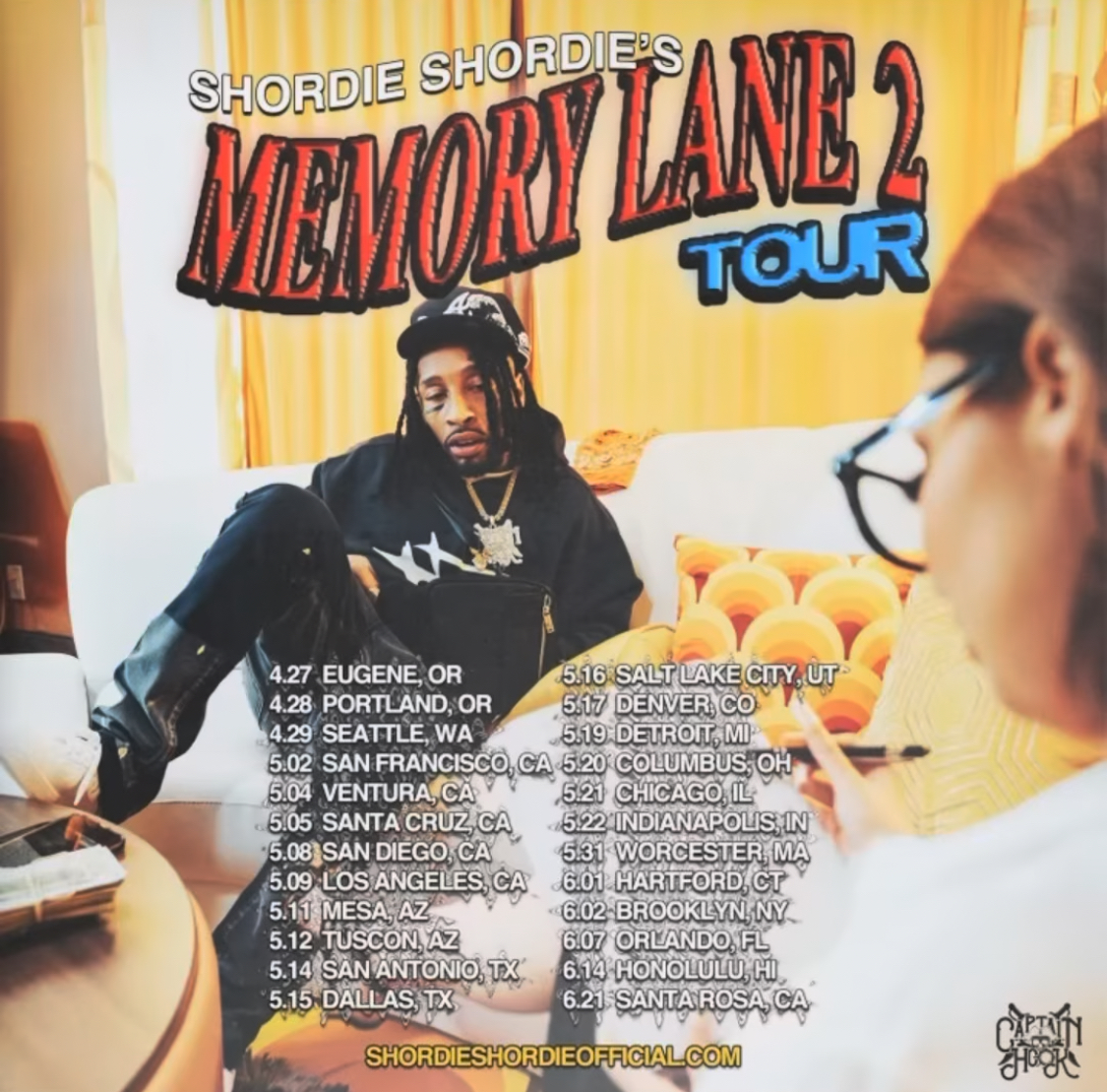 Shordie Shordie Memory Lane 2 Tour Viva La Hip Hop